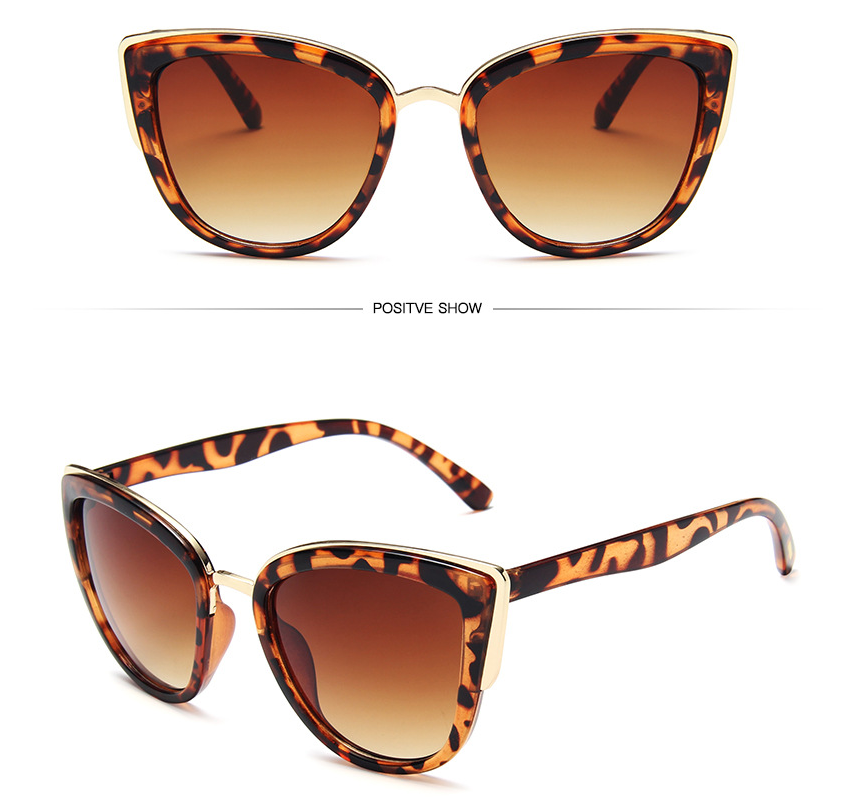 Title 10, Damen-Retro-Cat-Eye-Sonnenbrille