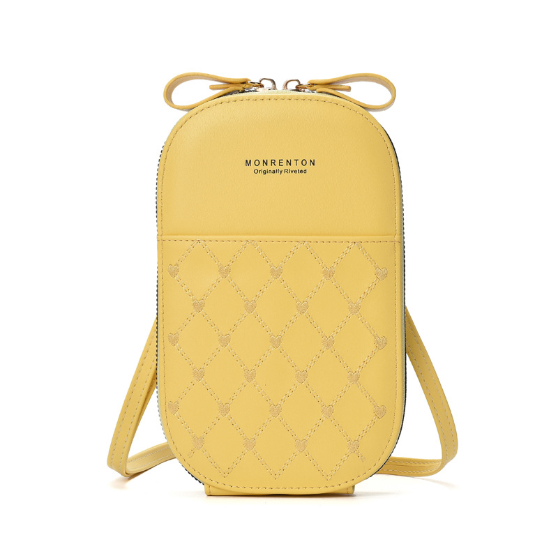 Women's Small Bag Double Zipper Lovely Wallet