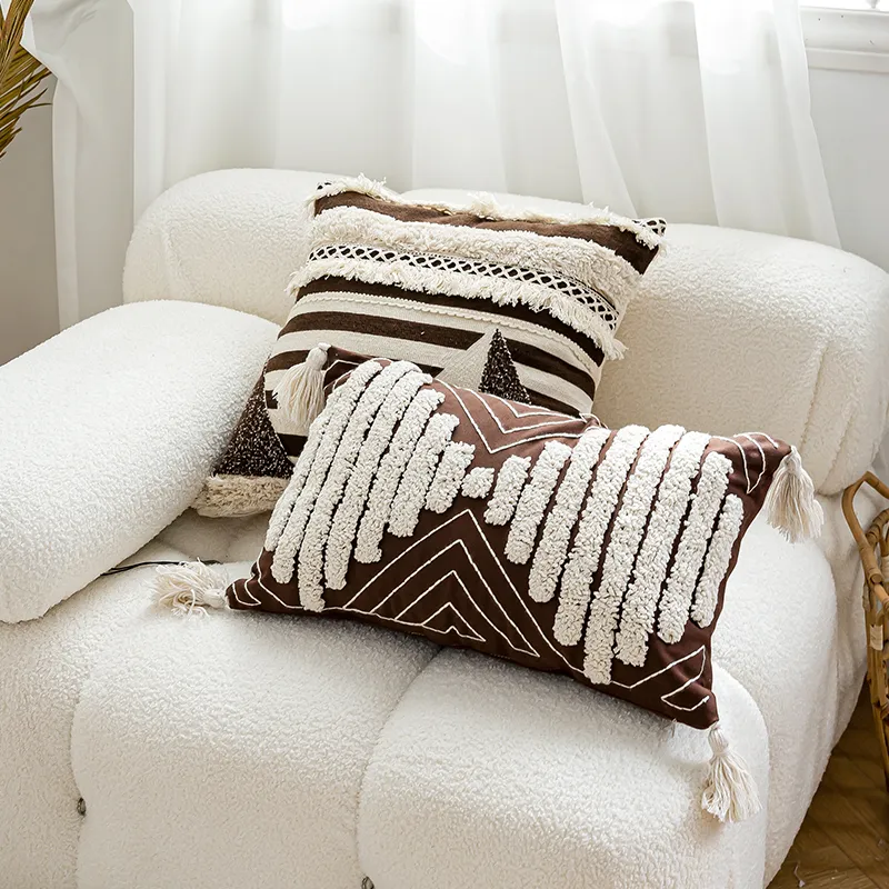 Moroccan Exotic Ethnic Handmade Throw Pillow Cover – image 4