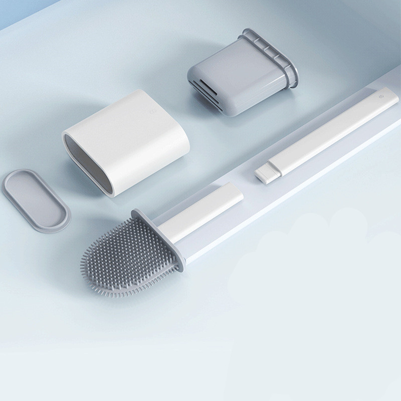 Detachable Toilet Brush Without Dead Ends For Household Use