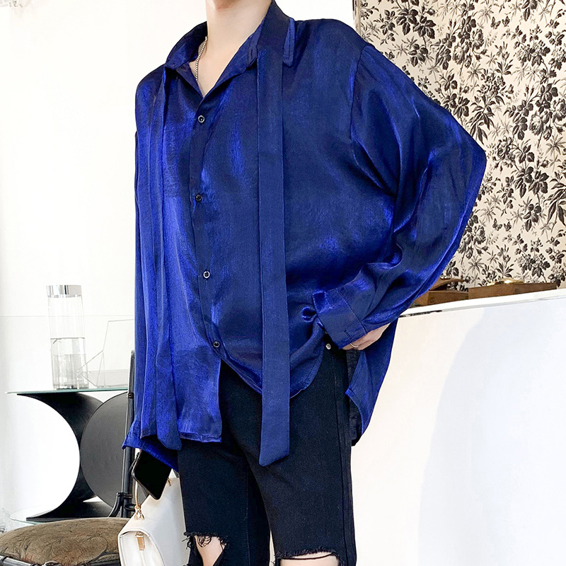 Loose And Lazy Light Blue Bright Shirt