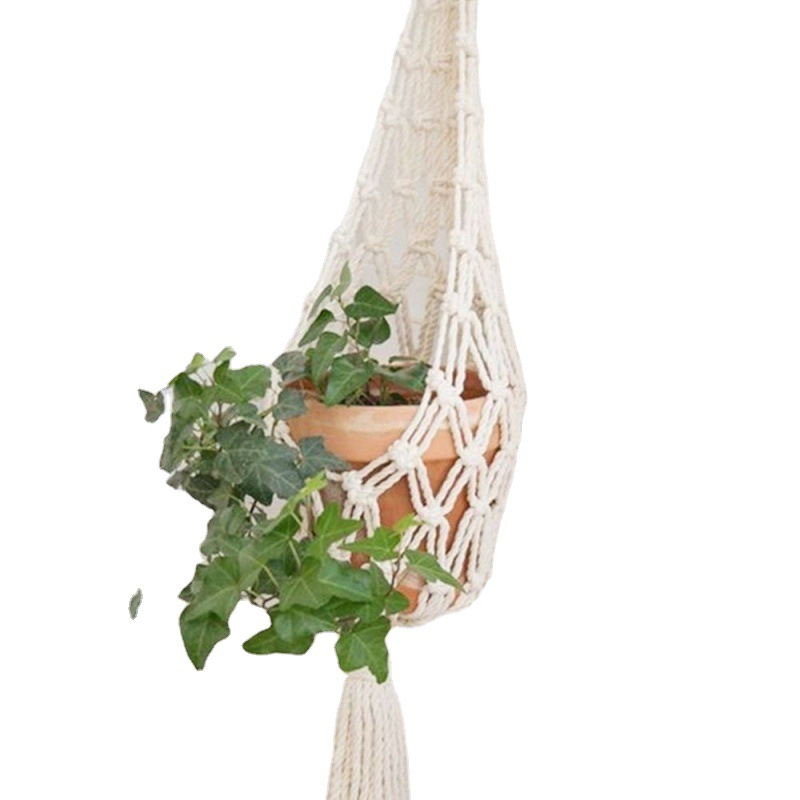 Woven Hanging Plant Holder