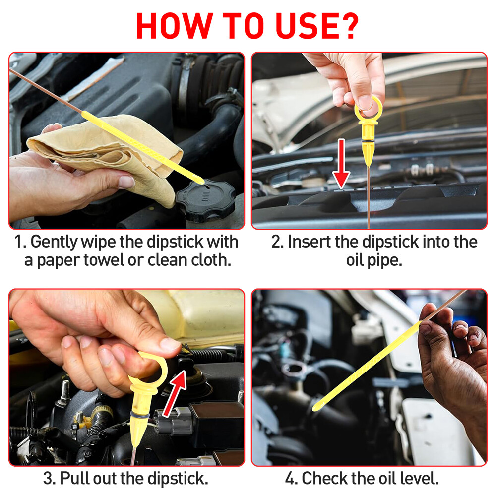 Engine Oil Fluid Level Dipstick For F Ord C-Max Galaxy Kuga Mondeo S-Max 2.0 — image 2