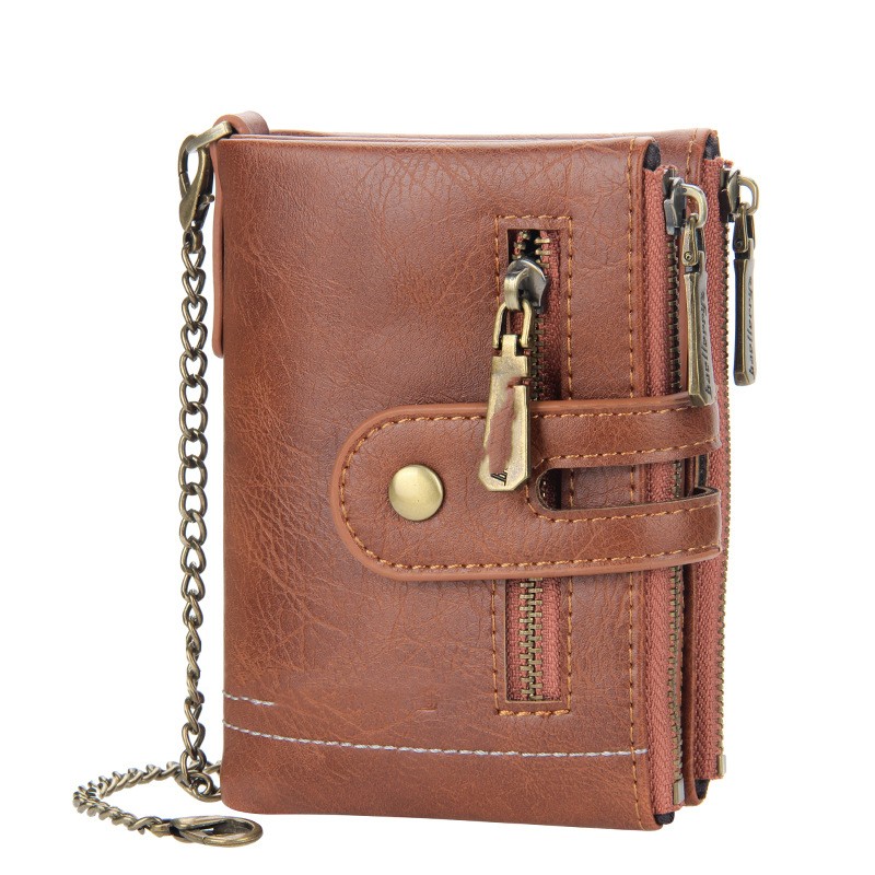 Double Zipper Short Wallet, picture 4 of 4