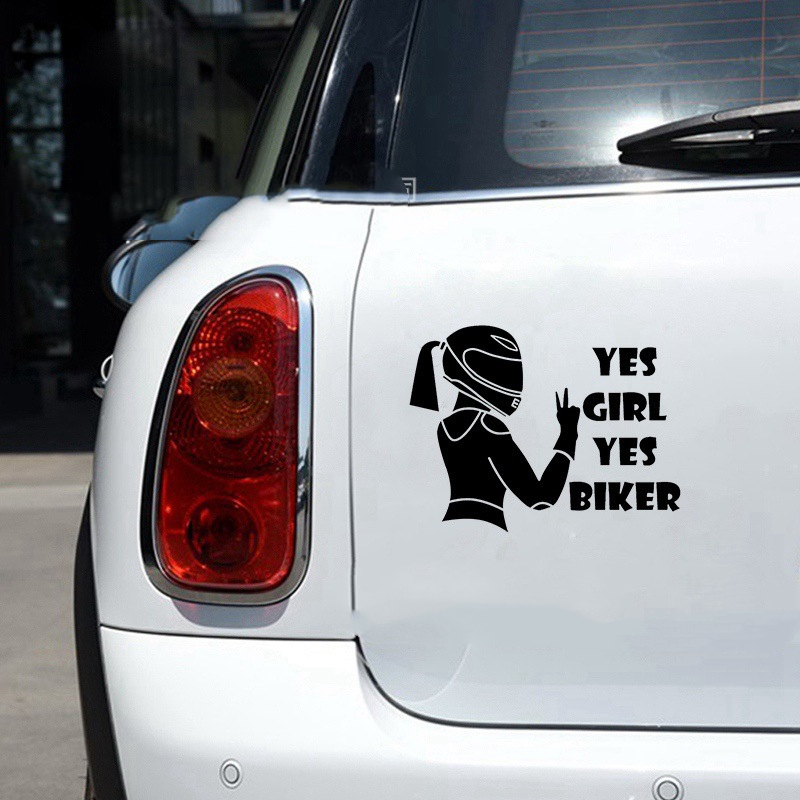 Female Motorcycle Car Modification Sticker Body Sticker - Image 5