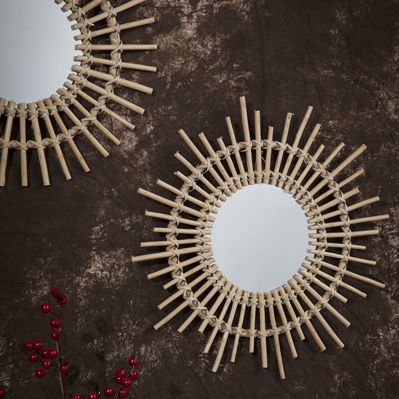 Rattan Wall Mirror