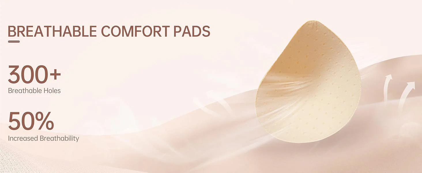 Wireless Full Coverage Padded Bra for Women, No Underwire