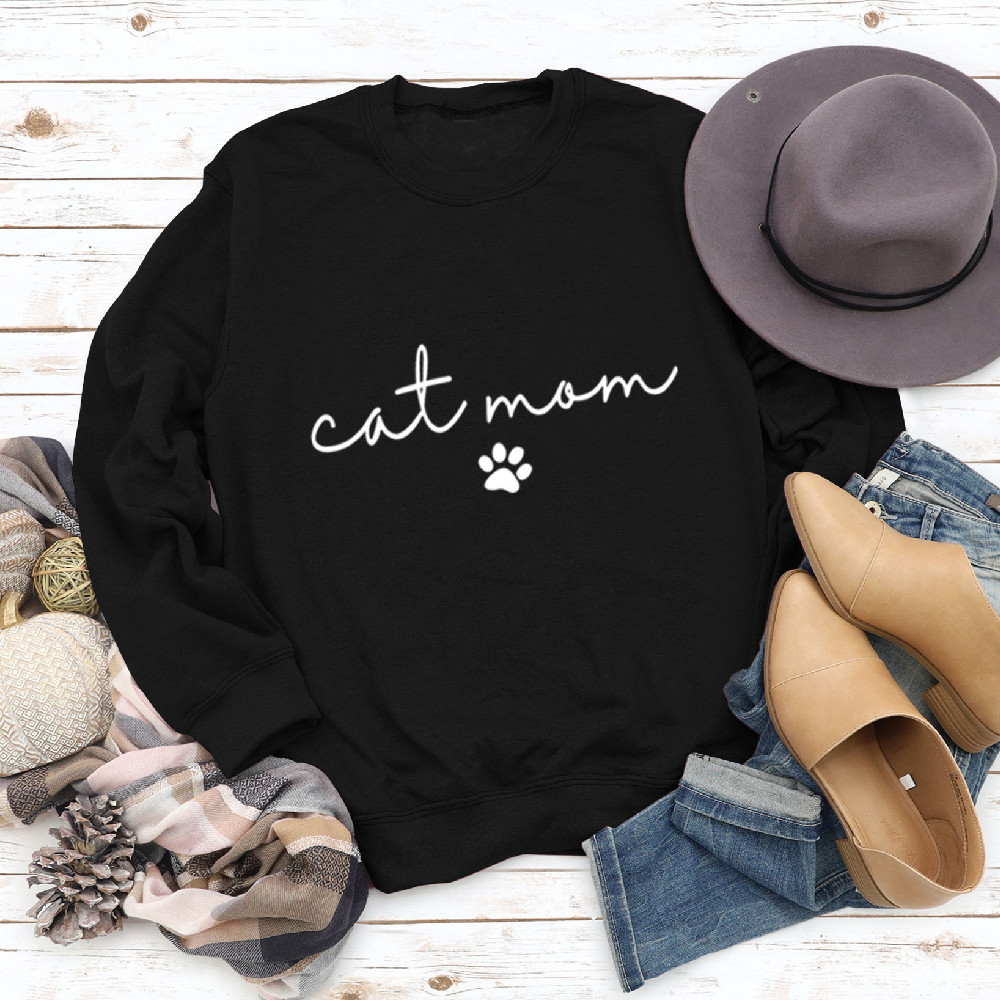 Women's Letters Casual Fashion Long Sleeved Sweater