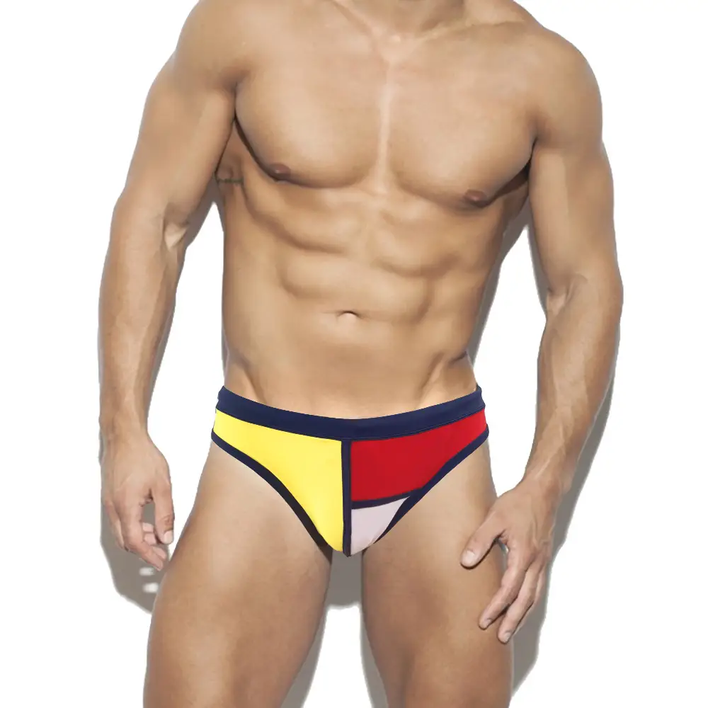 Swimming Briefs Low Waist Tight Swimming Trunks