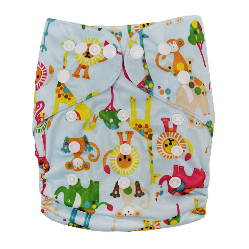 Washable Cloth Diapers Baby Waterproof Adjustablebreathable — foto 5