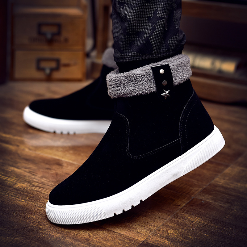 Title 5, Botas de neve masculinas quentes de inverno com...