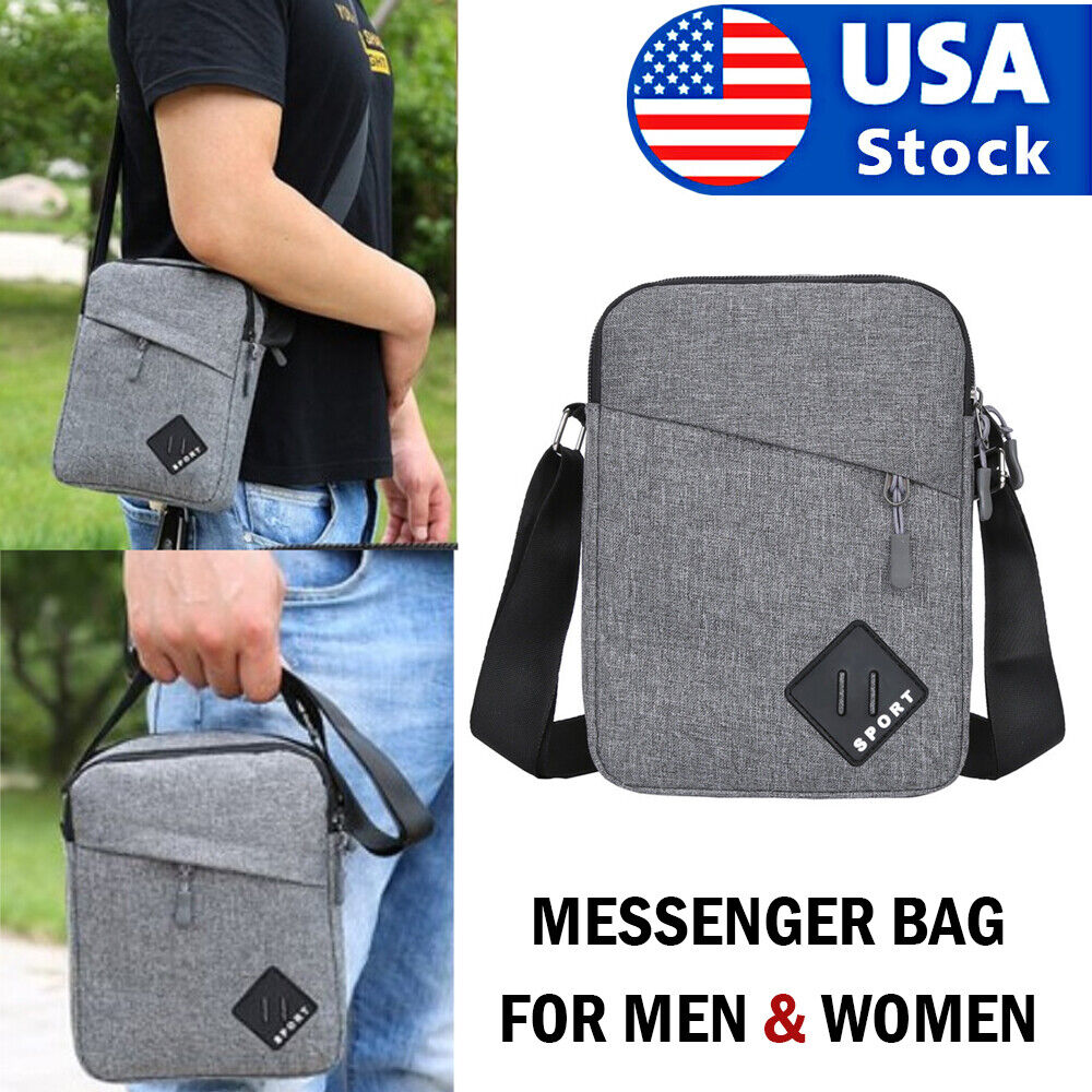 Men's Crossbody Messenger Bag Backpack Shoulder Purse. we ship only inside the US, USPS First Class Package 2 Day Handling , 2-5 Day Shipping. Fashion Casual Messenger Bag Day Pack Cross Body Travel Sport Shoulder Backpack for Men & Women by KTATMARKETING