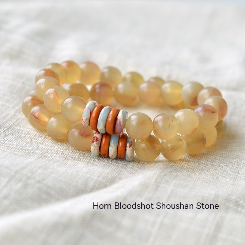 Ram Horn Beads Bracelet Female Accessories