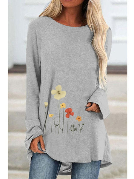 Title 5, Amazon Wish New Floral Print Long Sleeve