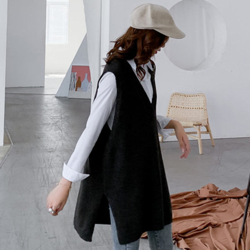 Women's V-neck Sleeveless Western-style Knitted Vest