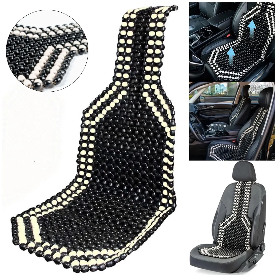 Universal Auto Car Beaded Seat Cover Massager