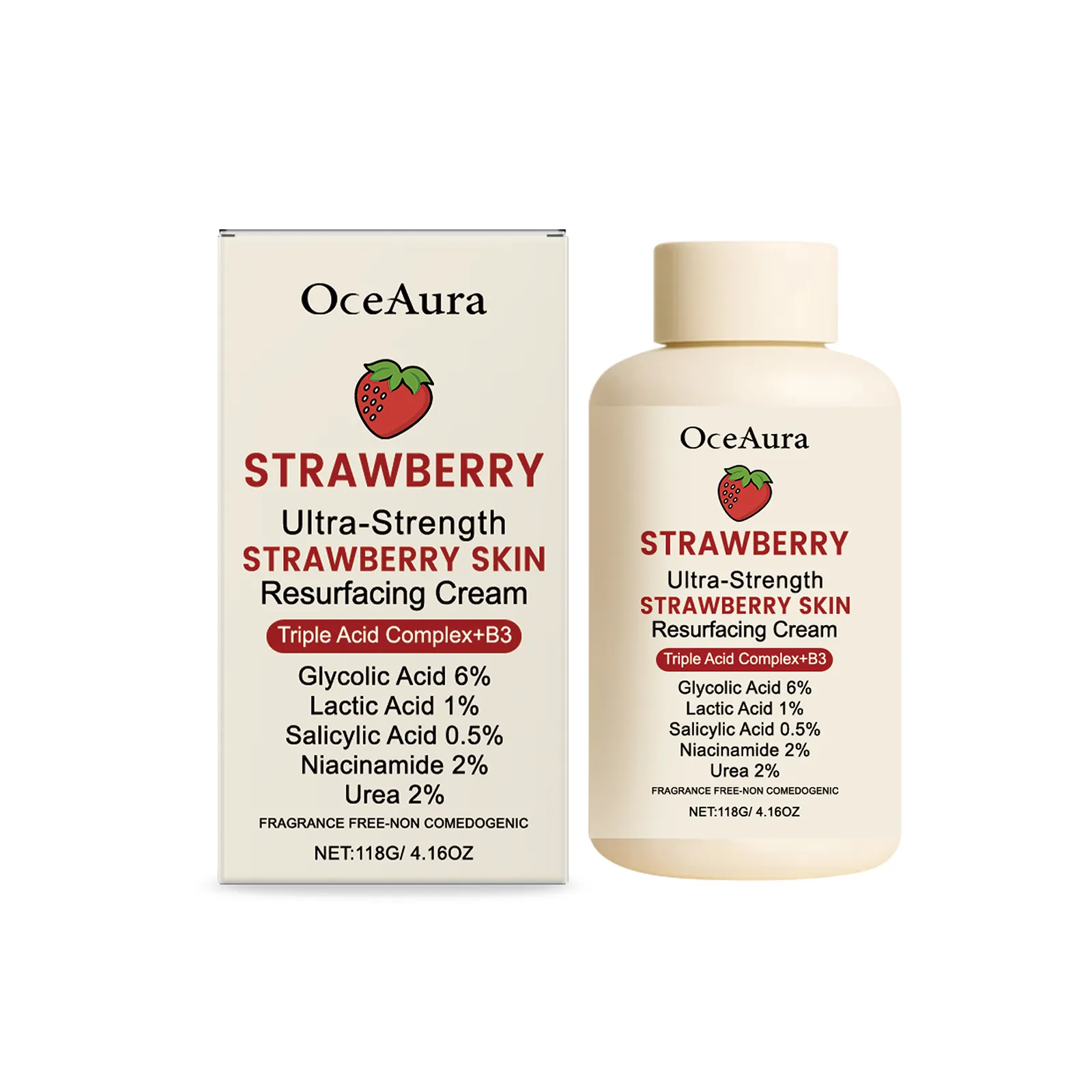 Strawberry Skin Rejuvenation Cream 118g 1 Box