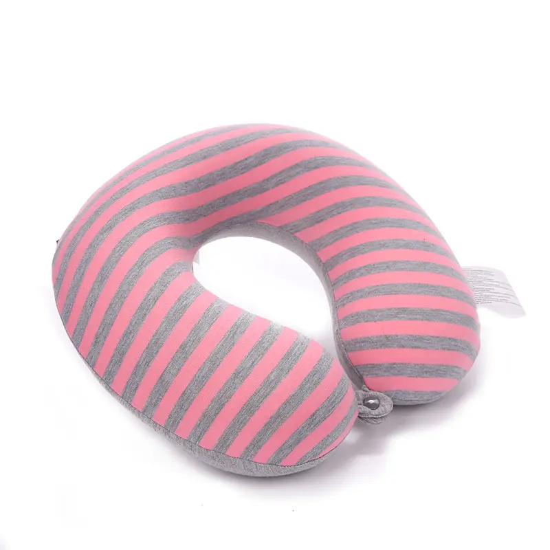 Striped New U-shaped Memory Foam Pillow