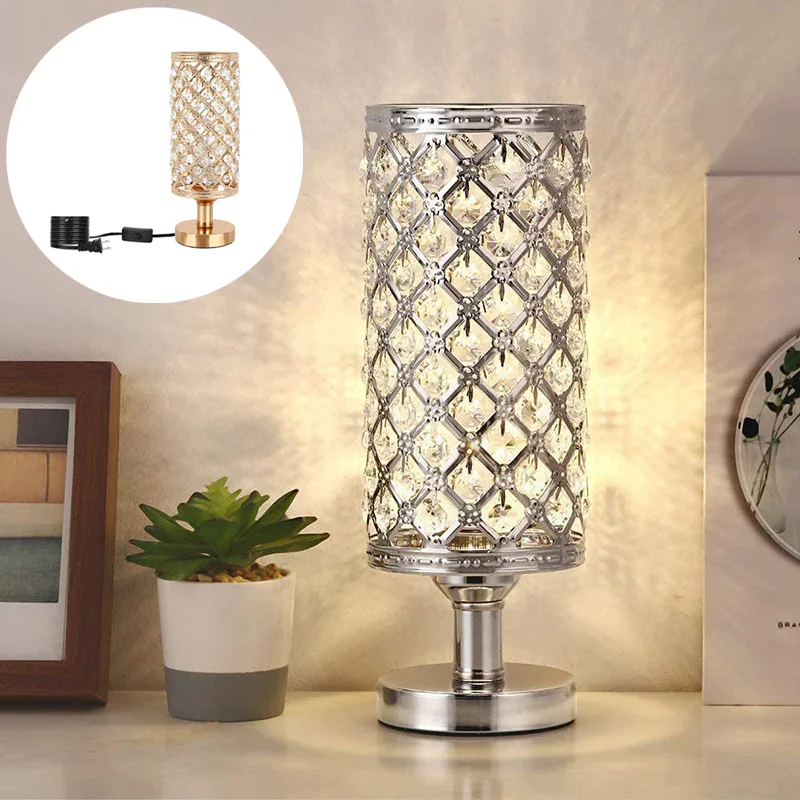 New Modern Crystal Table Lamp with Stylish Personality