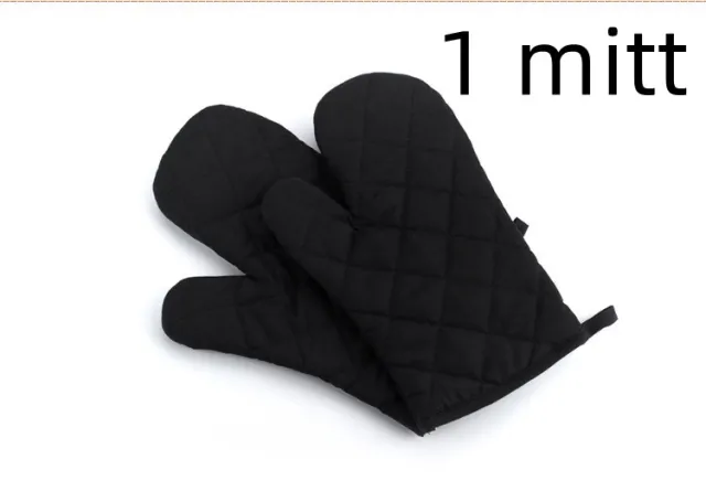 Microwave oven gloves thickened Black - Shop at LoveMi