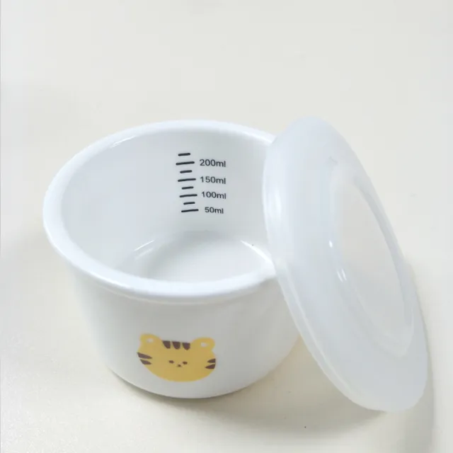 Baby Bear Print Multifunctional Food Complementary Bowl Tiger - Shop at LoveMi