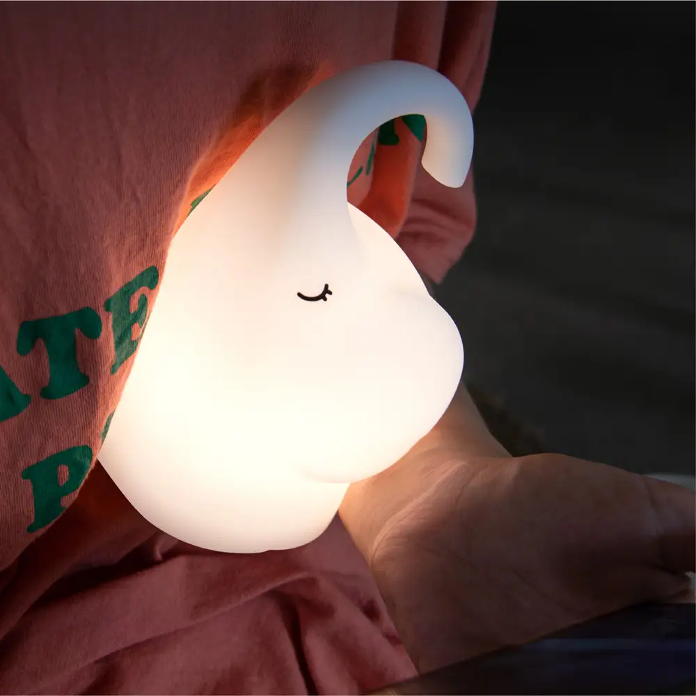 Elephant Silicone Night Light Bedroom Bedside Sleep