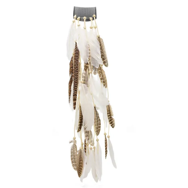 Bohemian Ethnic Style Solid Feather Headwear - Shop at LoveMi