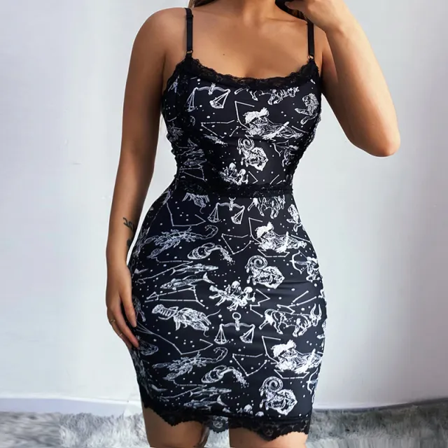 Black Sling Lace Cotton Silk Bodysuit Black - Shop at LoveMi