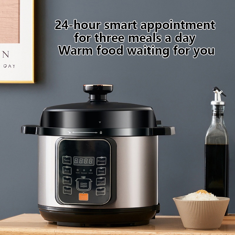 1050W Electric Pressure Cooker Multi-Purpose 5 Litre 10-in-1 Digital Screen UK — image 4