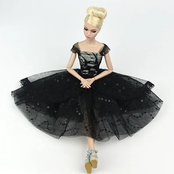 Clothes Dress Wedding Dress Small Cloth Petti Skirt Black X128 - Shop at LoveMi