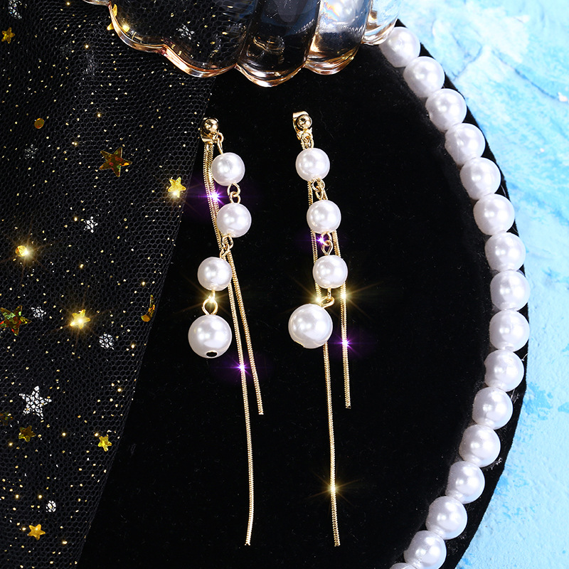 Pearl Temperament Ear Jewelry Earrings