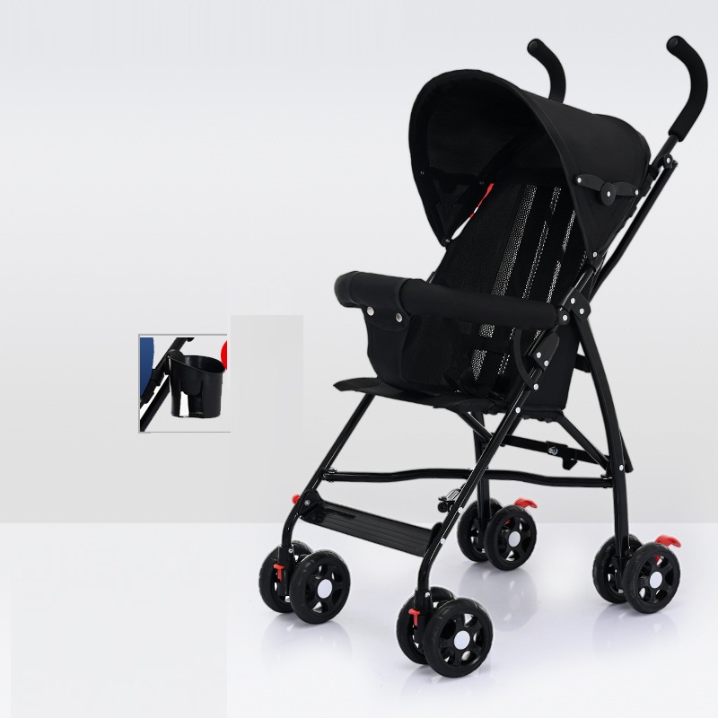 Sit And Lie Down Baby Portable Folding Simple Trolley — foto 18
