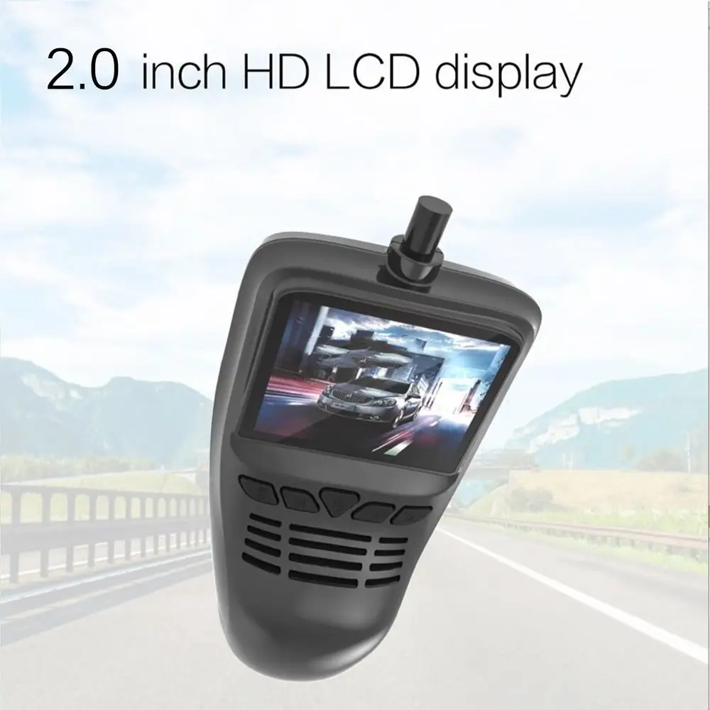 Small Eye Dash Cam Car DVR Recorder Camera with Wifi Full HD