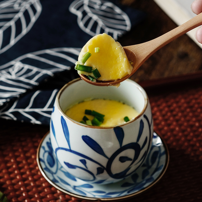 Household Ceramic Steamed Egg Bowl