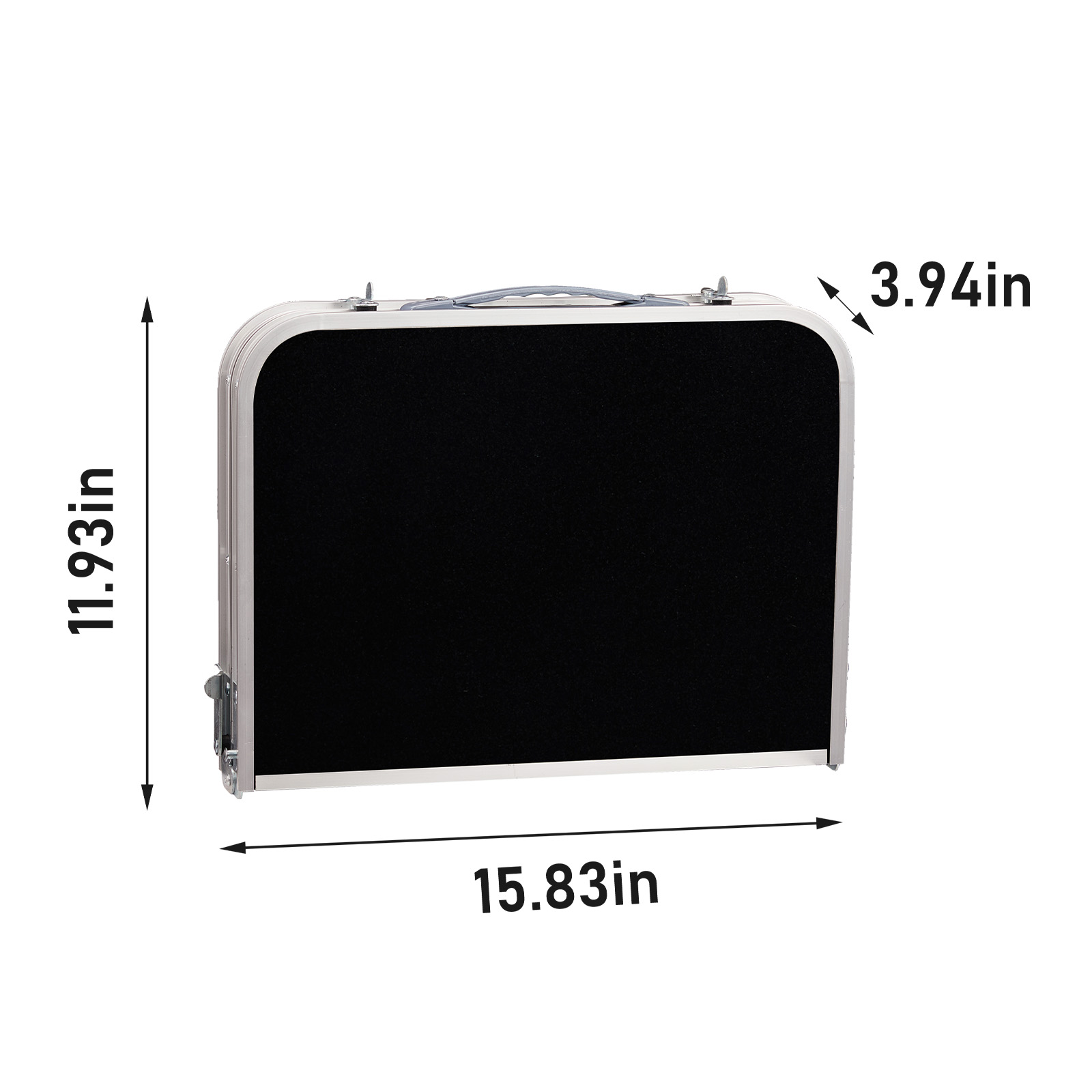 3ft Adjustable Height Foldable Camping Table With Storage Mesh, Lightweight Portable Outdoor Picnic BBQ Side Desk