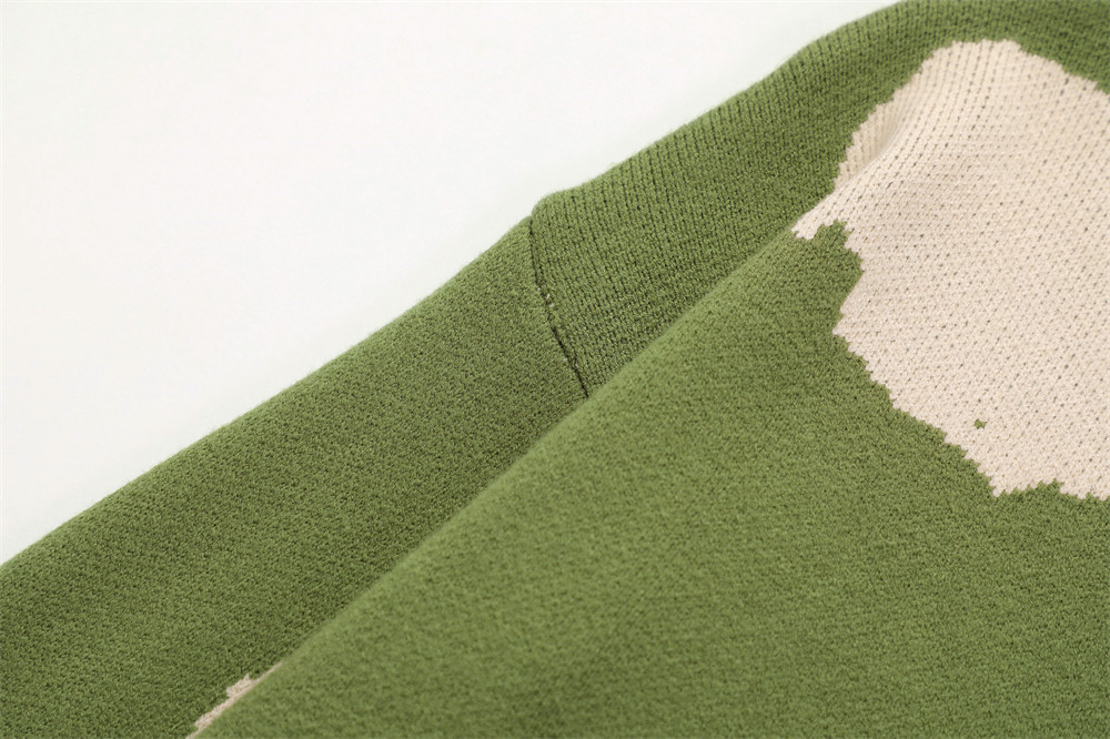 Round Neck Knitted Sweater, picture 2 of 8