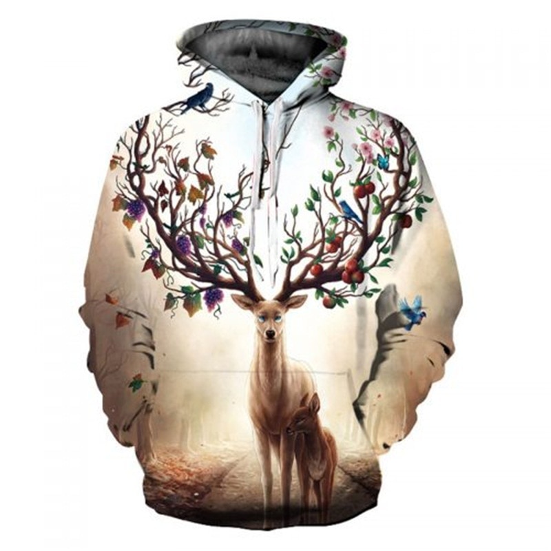 Title 1, Heren nieuwe mode sweatshirt 3D-geprinte hoodie