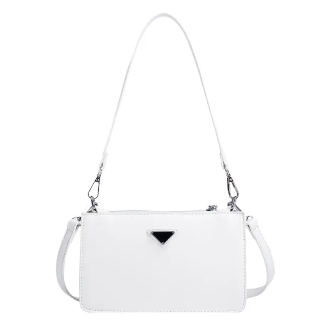 Summer New Baguette Bag Handbag Simple Shoulder White - Shop at LoveMi
