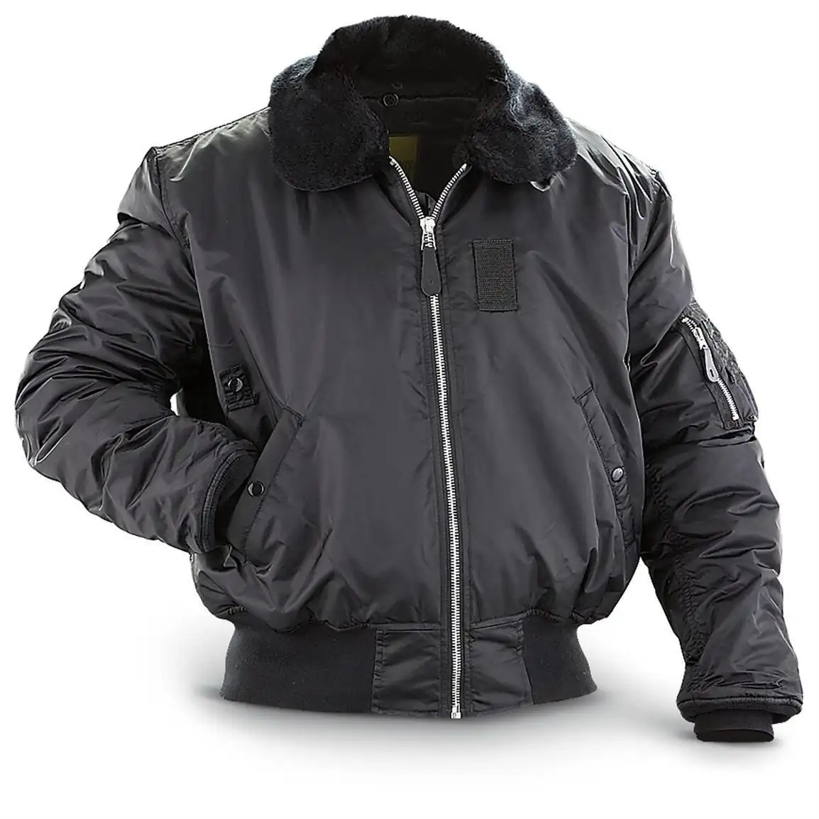 Vintage Pilot Jacket Cotton Jacket Men's Tactical Military Fan Lapel