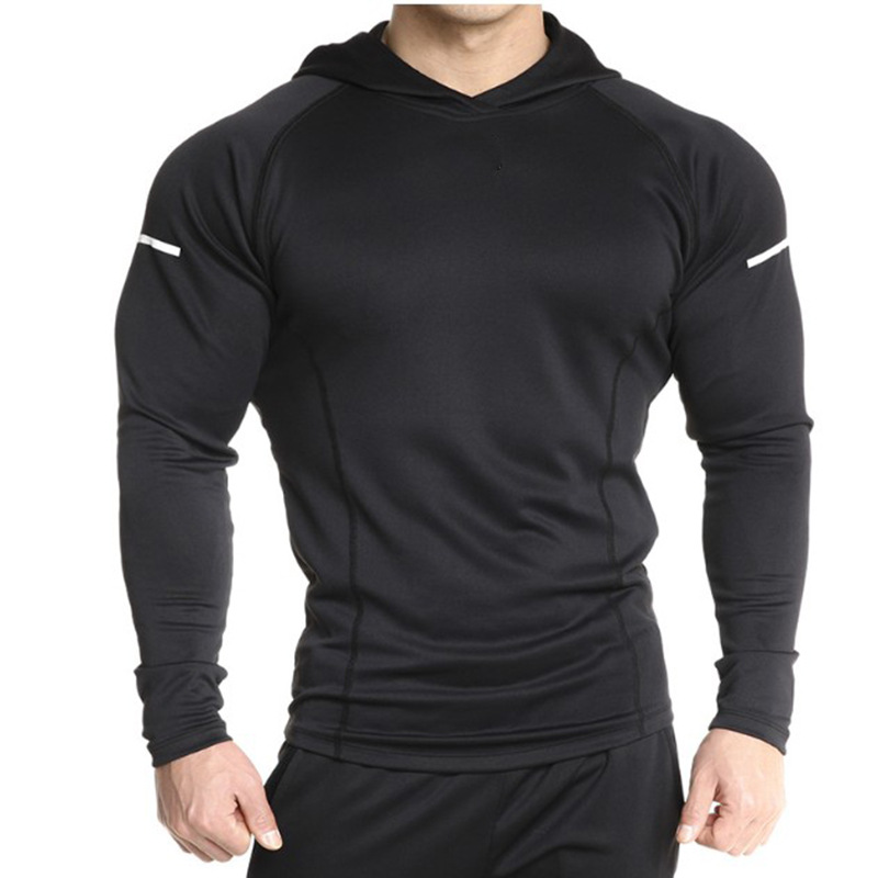 Title 5, Muscle Brothers Long Sleeve Hooded Shirt voor c...