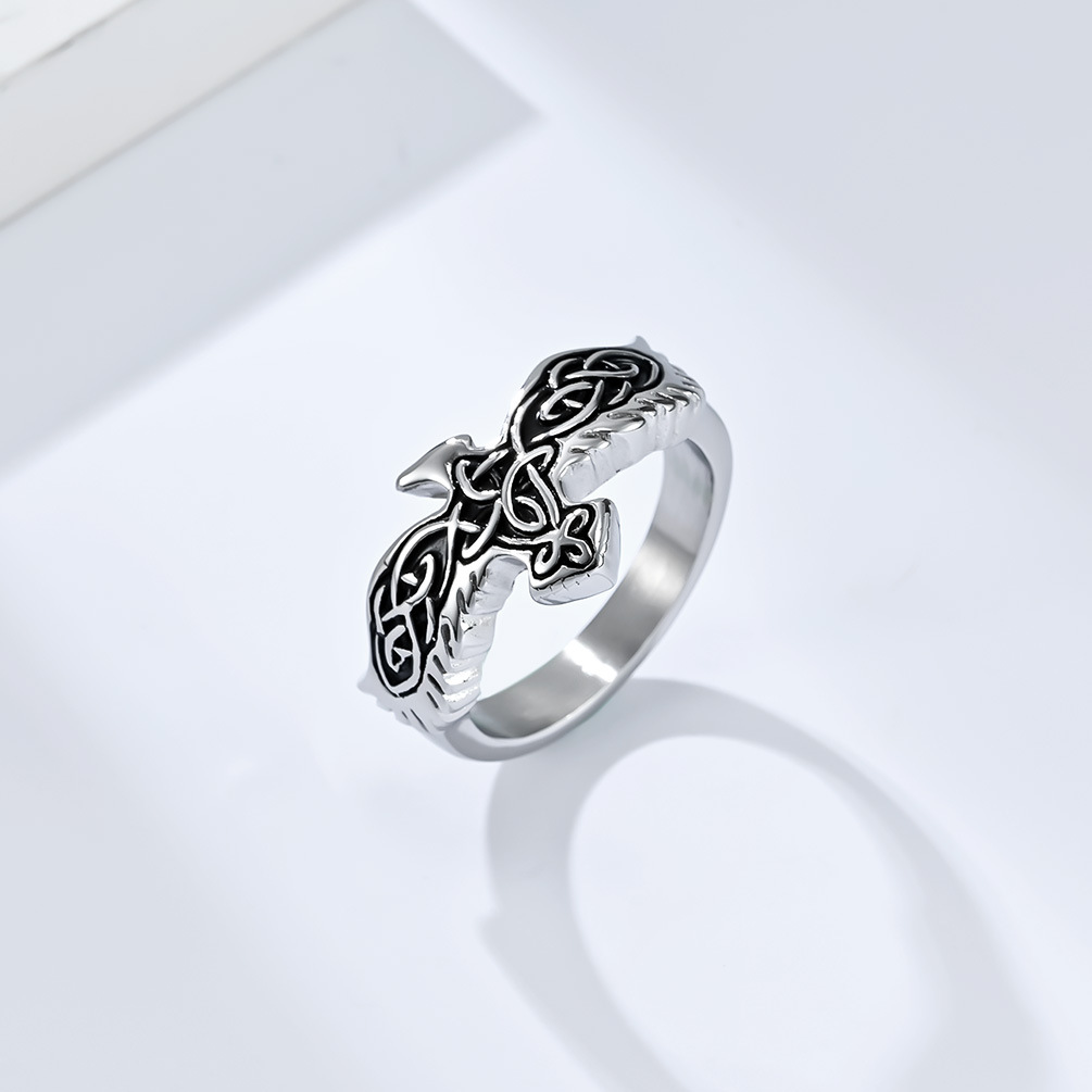 Title 3, Nordic Wind Celtic Eternal Knot Eagle Titanium ...