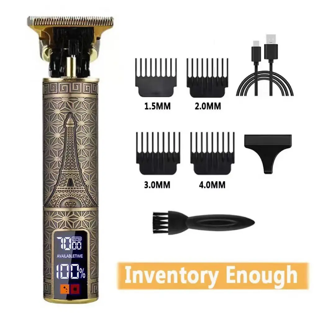 USB Electric Hair Clippers Rechargeable Shaver Beard