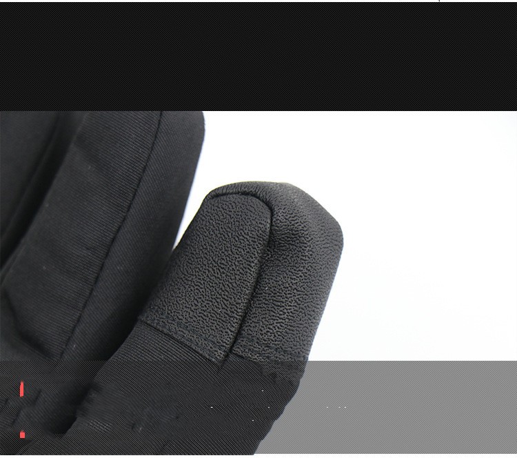 Touch Screen Rechargeable Five Finger Heating Gloves