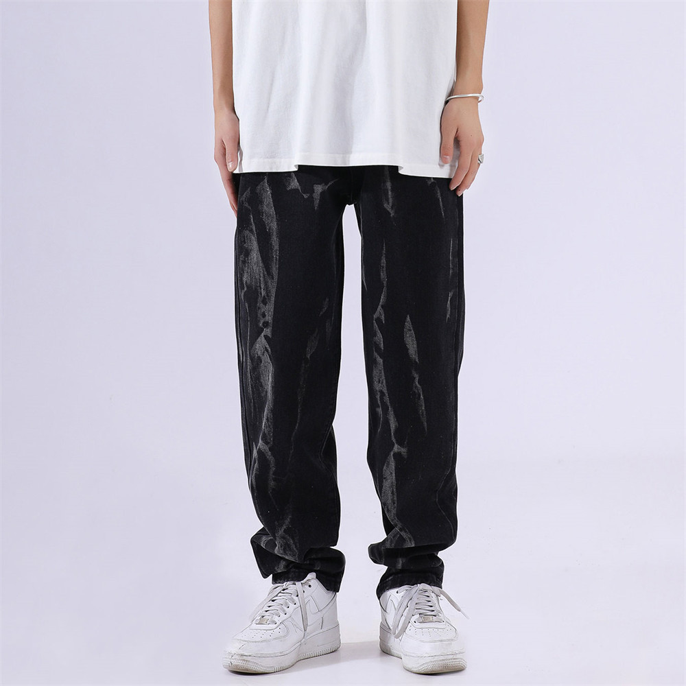 Title 3, Nine Points Trousers featuring Paint Splash-Ink...