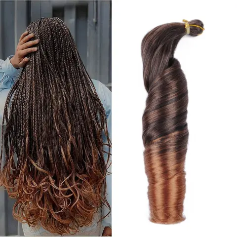 African New Loose Wave Crochet Hair Extension Big Reel