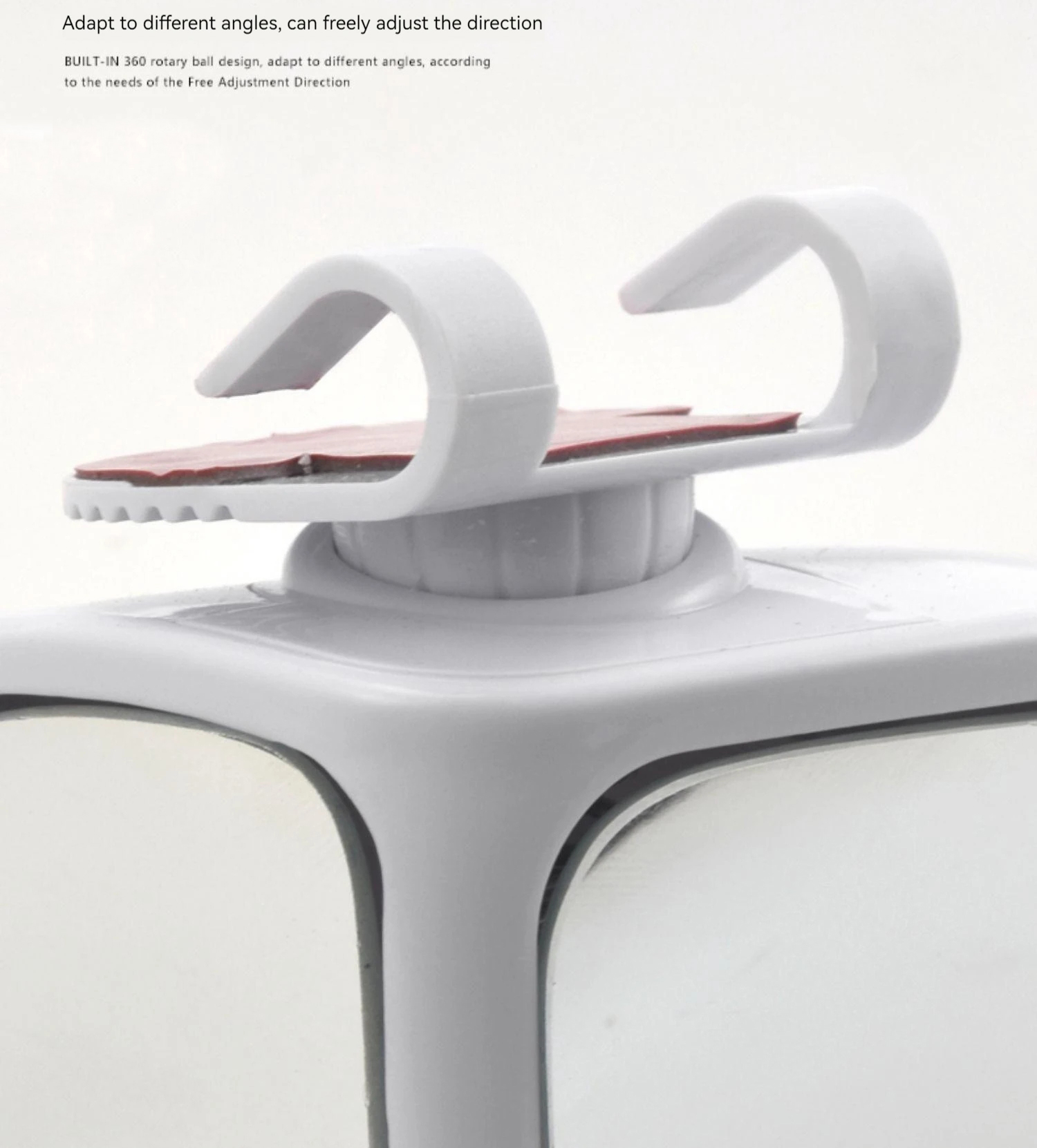 Car Reversing Small Round Mirror Front And Rear Wheel Wide-Angle Mirror Double-Sided Auxiliary Rearview 360 Adjustable Wide Angle Side Rear View Mirror For Car — foto 19