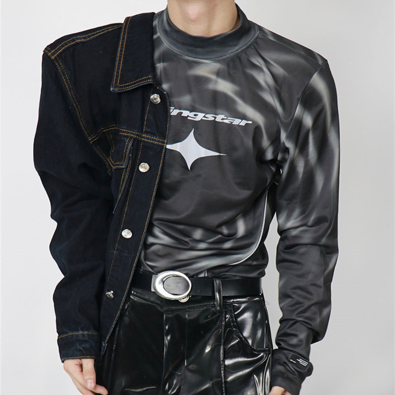 Niche Design Small Turtleneck Reflective Base Top