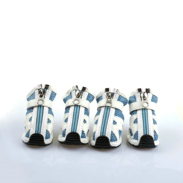 Fashion Pet Mesh Breathable Shoe Sticker M Type Blue - Shop at LoveMi