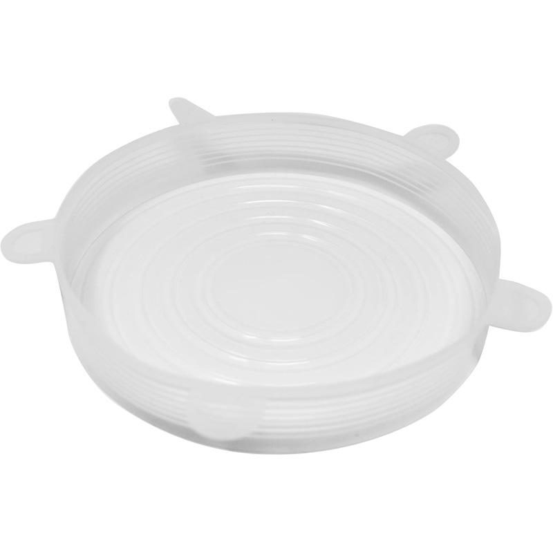Kitchen Microwave Food Cover With 6 Silicone Lids, Extension Lid, Bowl Lid, Elastic Silicone Lid, Universal Adaptability Lid — foto 2