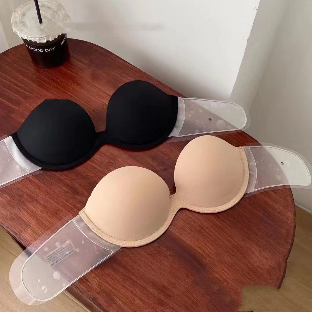 Strapless Beauty Back Chest Paste Back Push Up Invisible Non-slip Underwear - Image 4